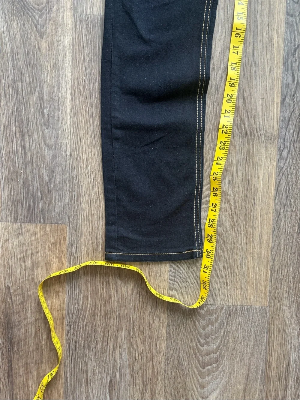 Angel Jeans Y2K Ultra Low Rise Skinny Dark Wash Stretch Denim Size 9 McBling Emo